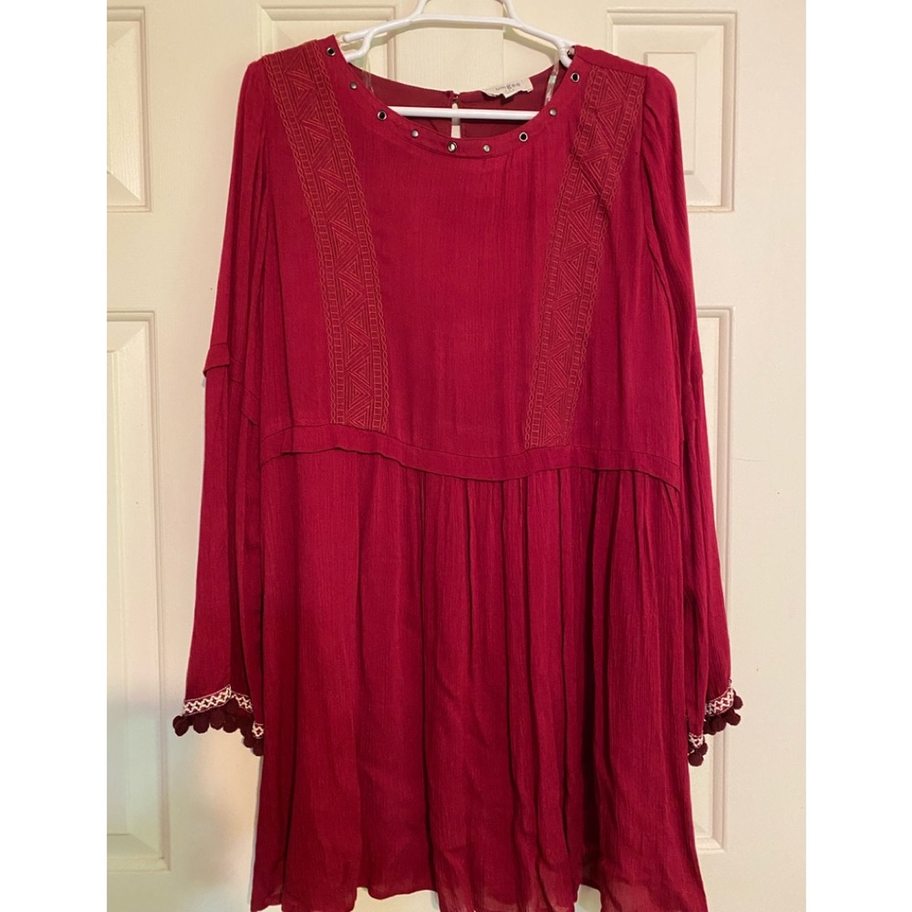 Never worn Umgee Dress in Red!